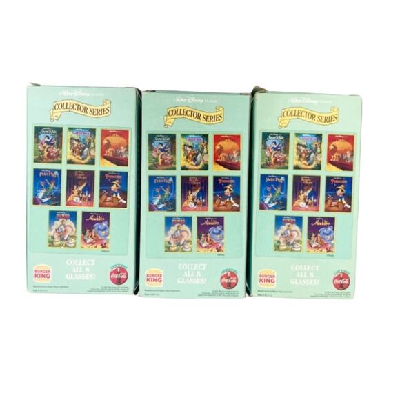 Vintage '94 Burger King Disney Jungle Book Collector Series Plastic Cup Lot of 3 - Picture 3 of 6